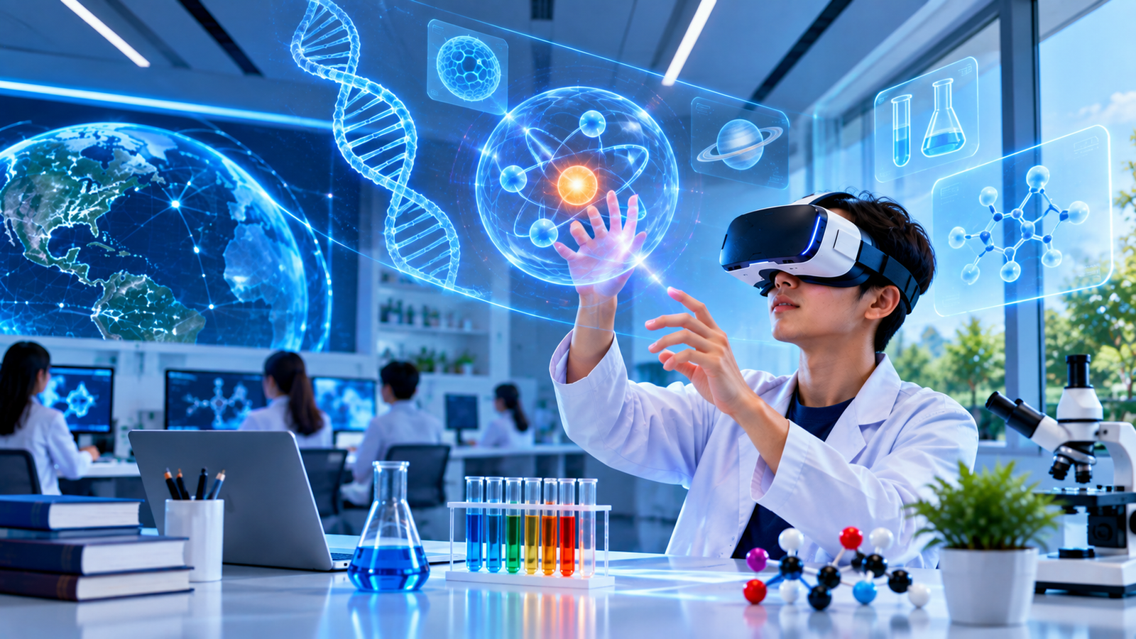 QuatLab Virtual Lab Simulation